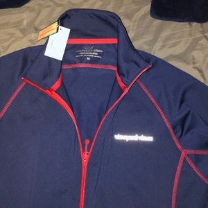 Vineyard vines performance full zip jacket
